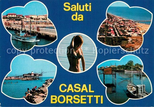 Casal borsetti sul canale - casal,